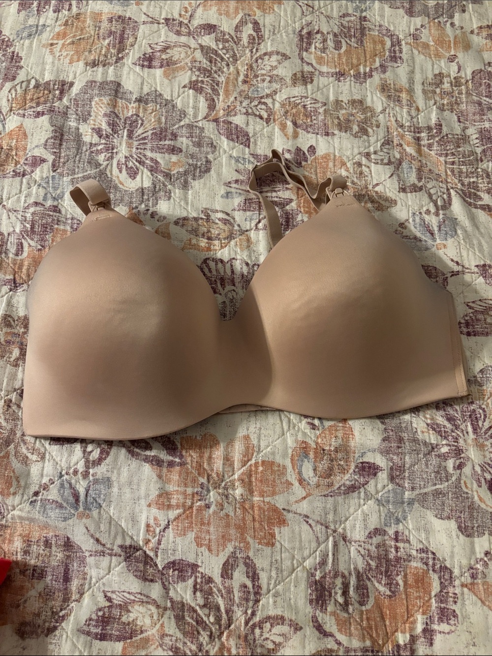 Smooth Nude T-Shirt Bra - Comfortable Everyday Support size large. Nursing